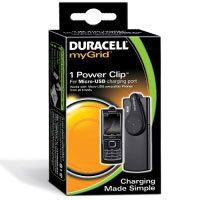 Duracell myGrid Micro USB Power Clip (81229792)